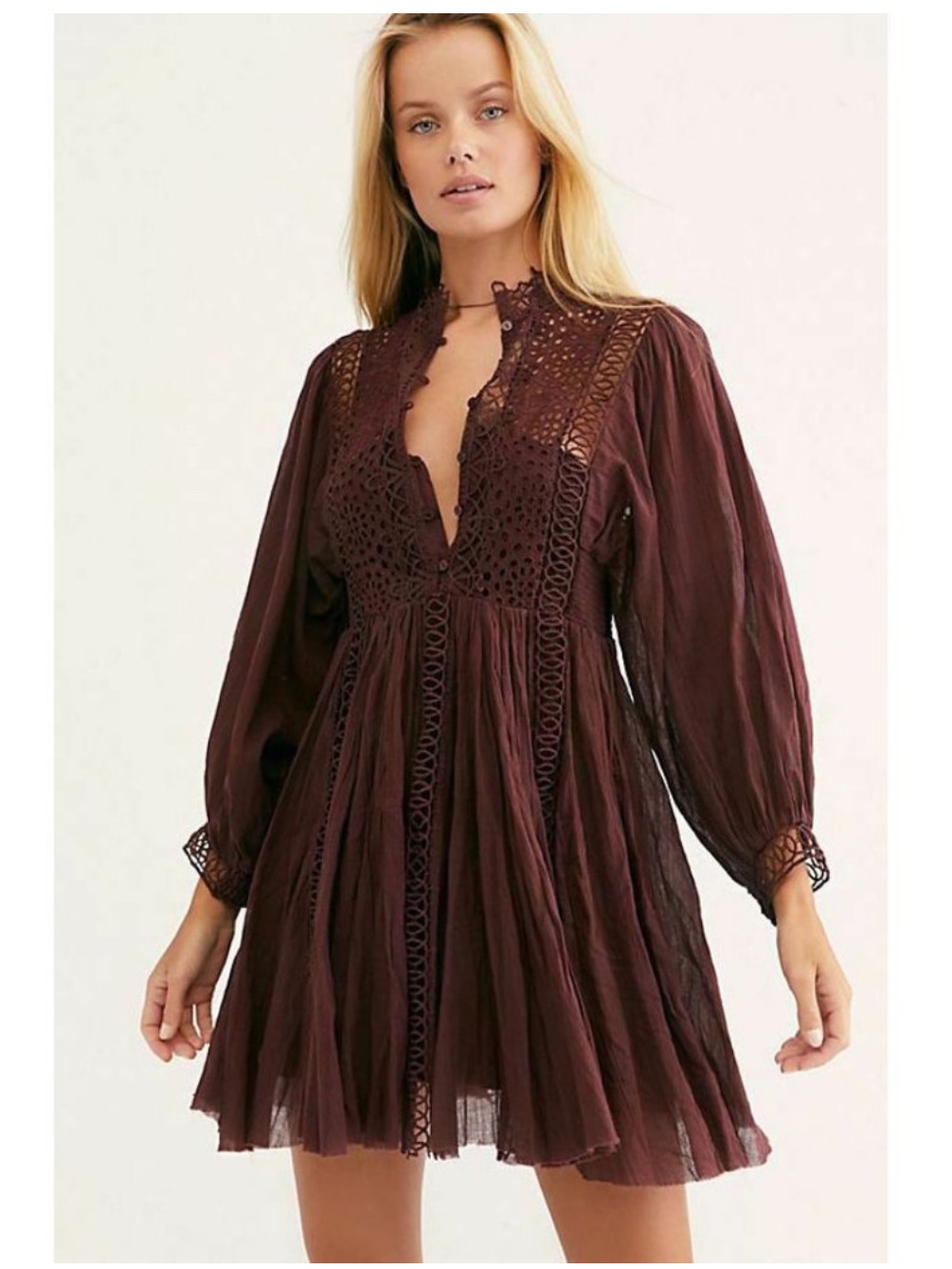 Free People One Karma Mini Dress